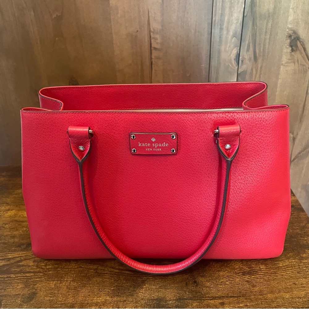 Kate Spade authentic gorgeous red shoulder bag